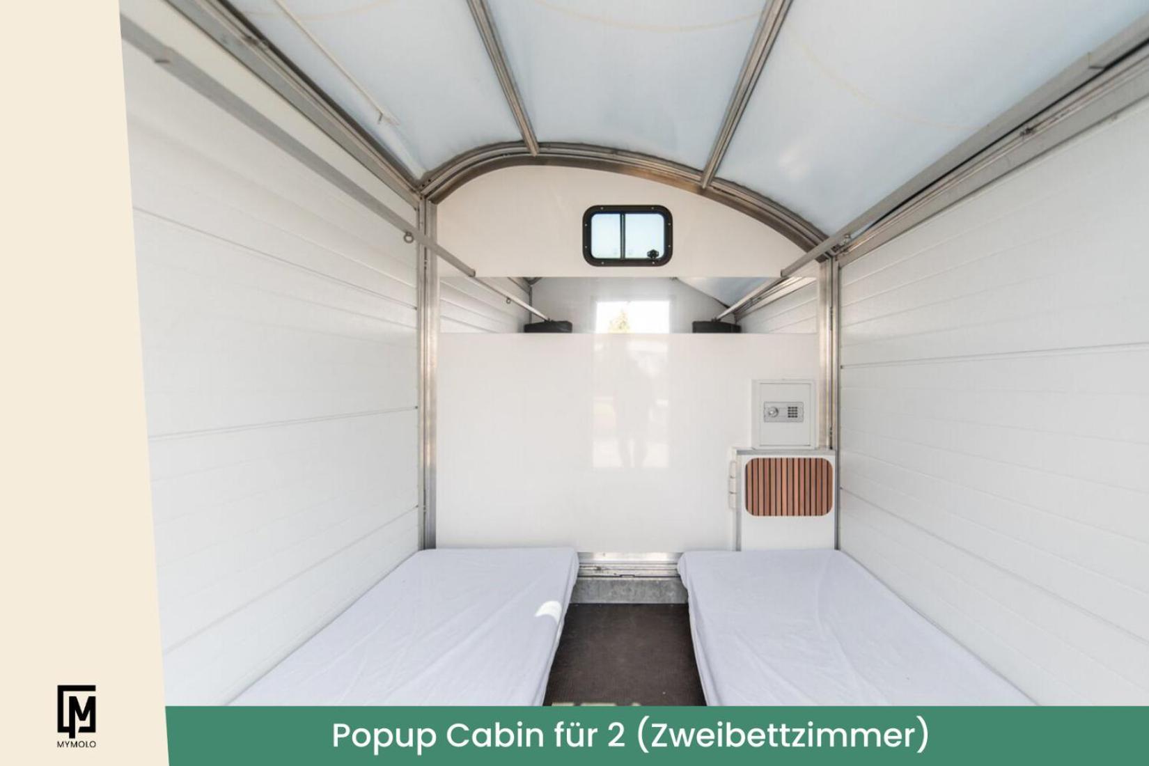 Glamping In Der Zeche Ewald Herten Herten  Kültér fotó