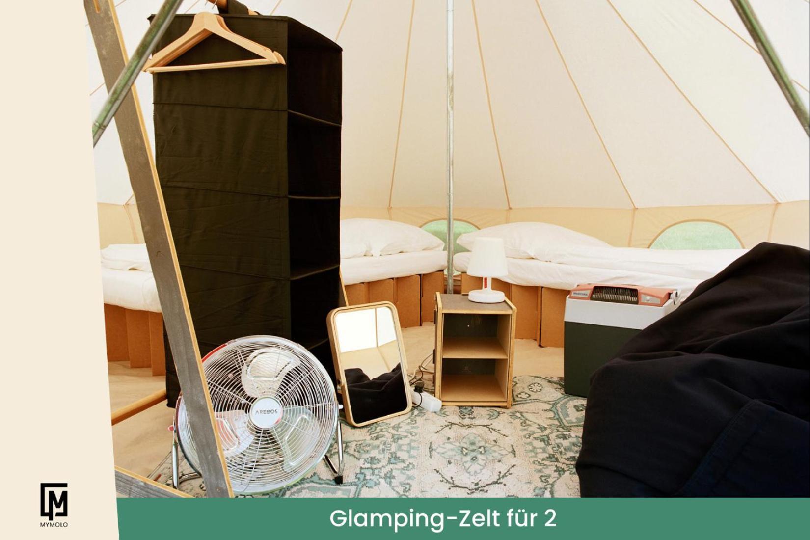 Glamping In Der Zeche Ewald Herten Herten  Kültér fotó