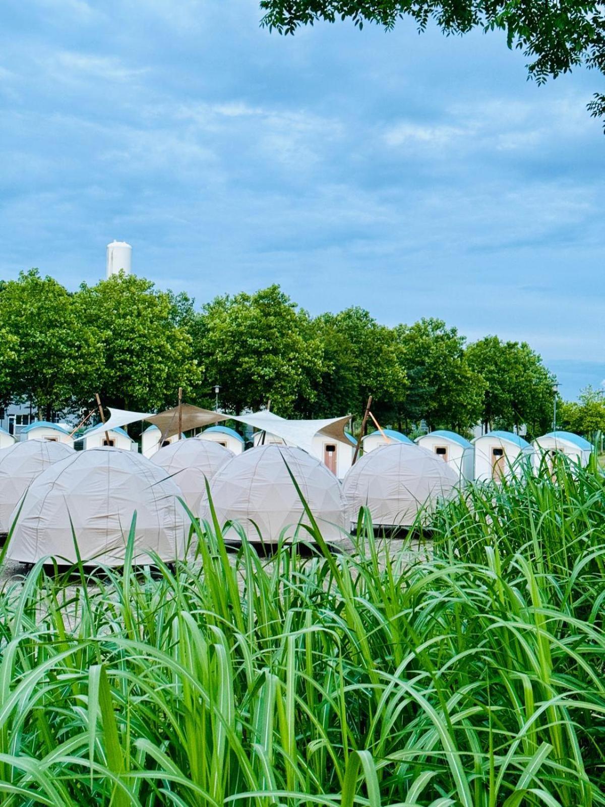 Glamping In Der Zeche Ewald Herten Herten  Kültér fotó